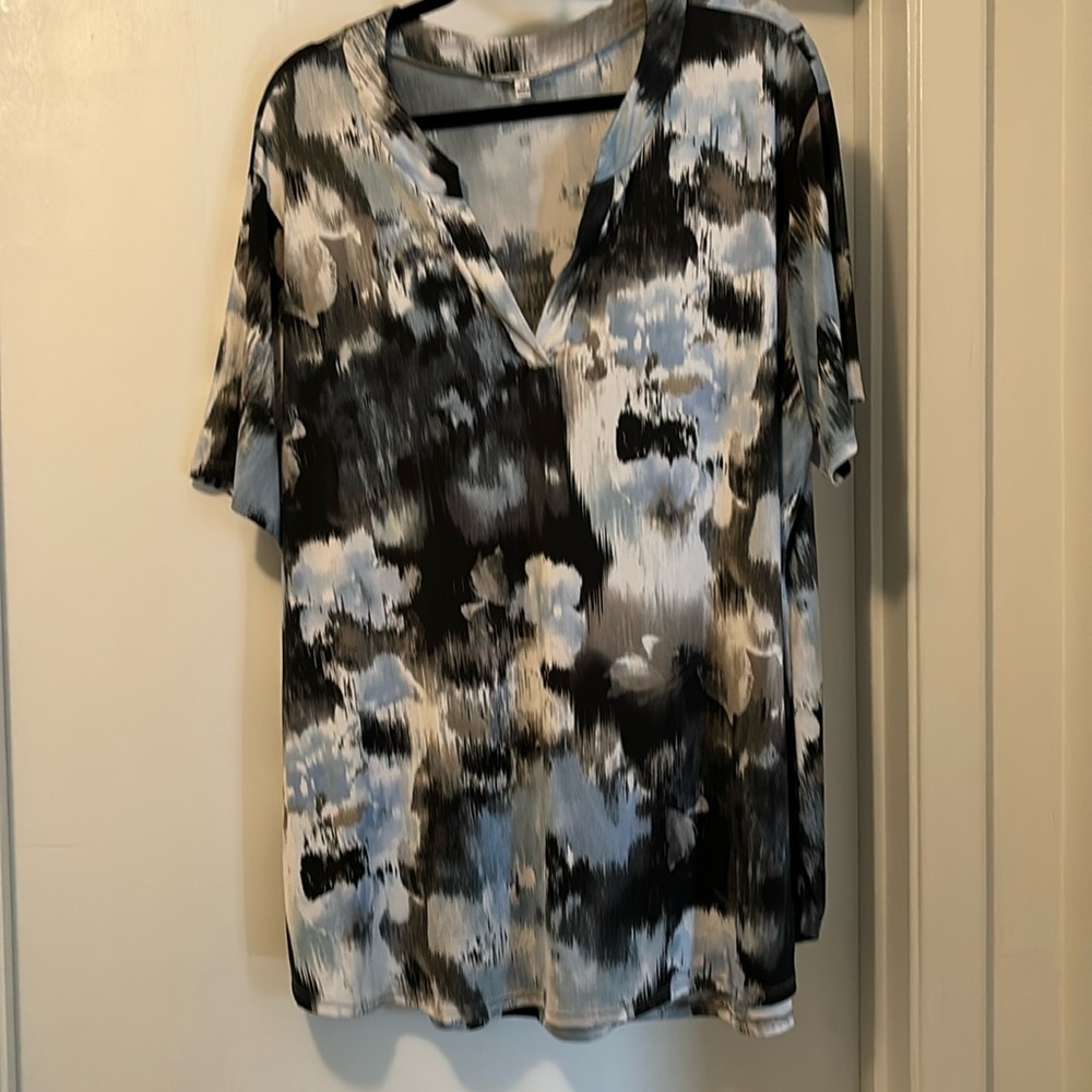 White Burch Top 3X